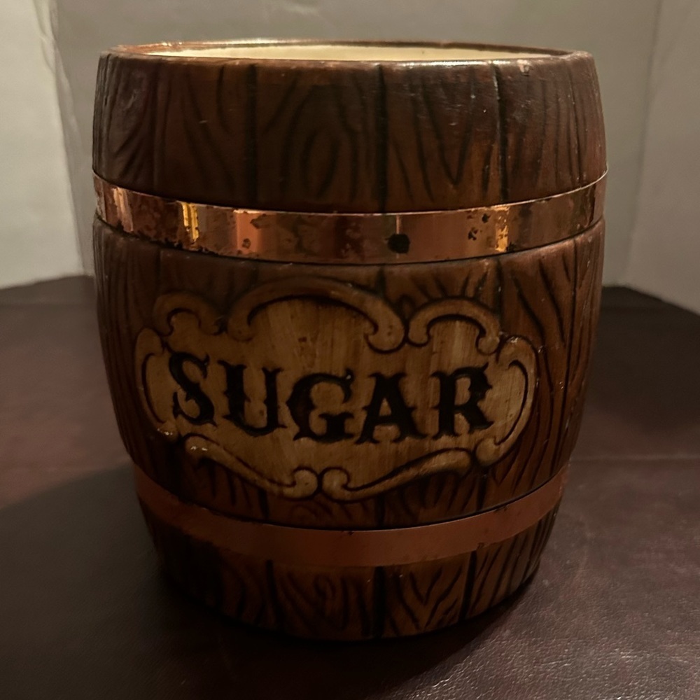 Vintage sugar canister only